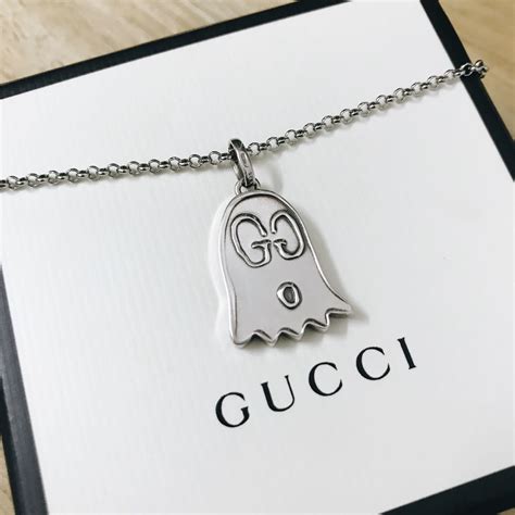 what is gucci ghost|gucci ghost necklace in silver.